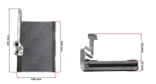 Evaporador Volvo NH, FH 2015>
