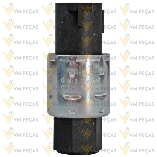 Pressostato Ford Fiesta Street 1996 a 2001, Courrier, Ka 1996>, Focus >2008 [Pino Preto] [Linha de Baixa] [2 Vias]