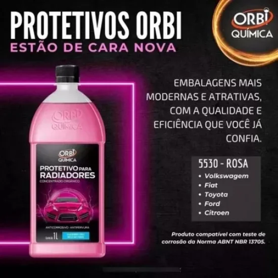 Protetivo para Radiador 1L Orbi [Rosa]
