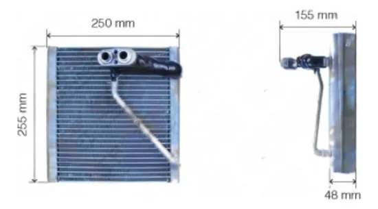 Evaporador Hyundai Creta