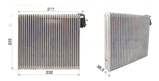 Evaporador Honda Fit, City 2009 a 2013