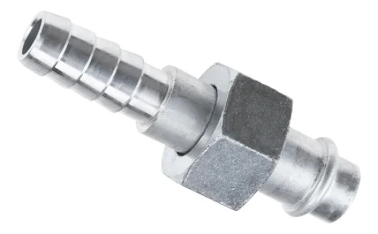Conexao Oring Aluminio 12 Reta
