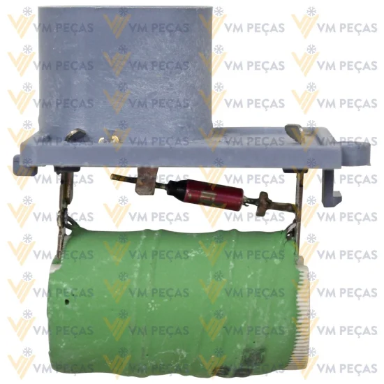 Resistencia do Eletroventilador Fiat Palio Atractive, Siena, Uno 2010>, Punto Atractive 2016> [Sistema Valeo]