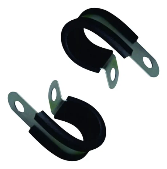 Abraçadeira de Aço / Borracha 19x25 para Mangueira 10mm