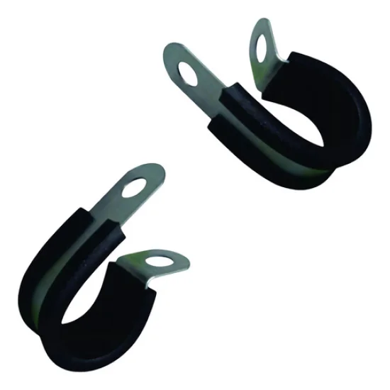 Abraçadeira de Aço / Borracha 19x25 para Mangueira 10mm