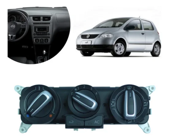 Comando A/C VW Fox 2009> [Cromo Efect] [Original]