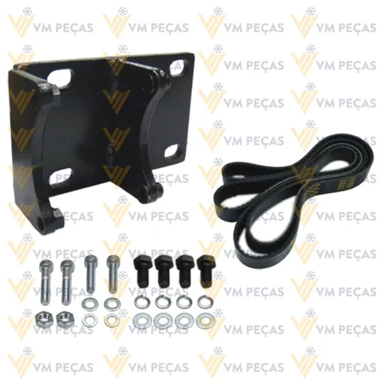 Suporte do Compressor MB Axor 1938S, 1944S [para 5H14, 7H15, Polia 8pk]