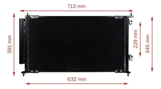 Condensador Honda Civic 2007 a 2011