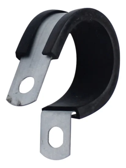 Abraçadeira de Aço / Borracha 19x27 para Mangueira 12mm