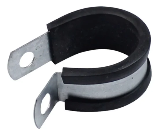 Abraçadeira de Aço / Borracha 19x27 para Mangueira 12mm