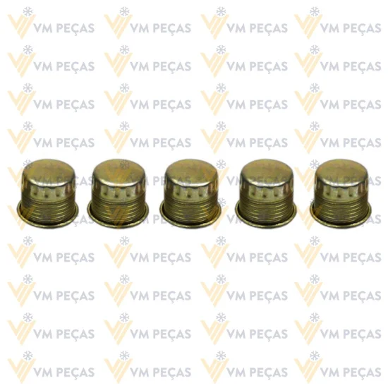 Tampa Metalica para Saida do Compressor [Descarga] [Rosca] 8mm