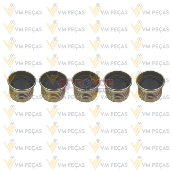 Tampa Metalica para Saida do Compressor [Sucçao] [Rosca] 10mm