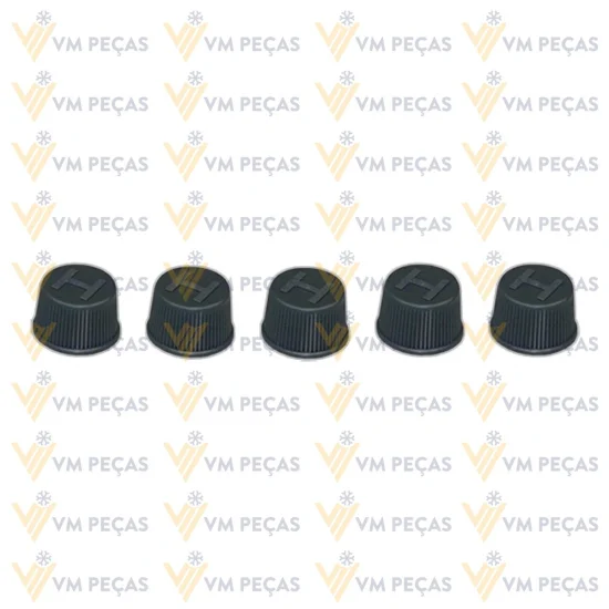 Tampa Plastica para Valvula de Enchimento de Alta [H] [Perfil Baixo] [Pacote com 05 peças]