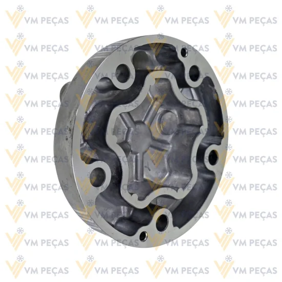 Tampa Traseira para Compressor Sanden SD5H14 Horizontal