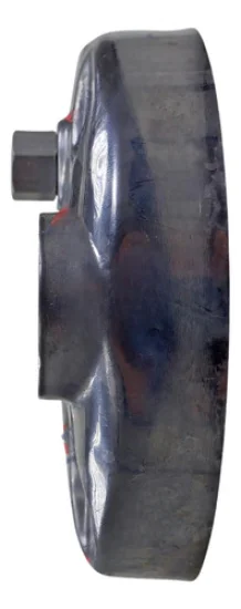 Tampa Traseira para Compressor Sanden SD7H15 Flex [Perfil Baixo] [Posiçao Vertical] [importado]