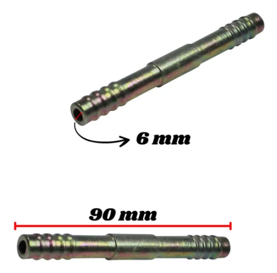 Uniao Aço 6mm