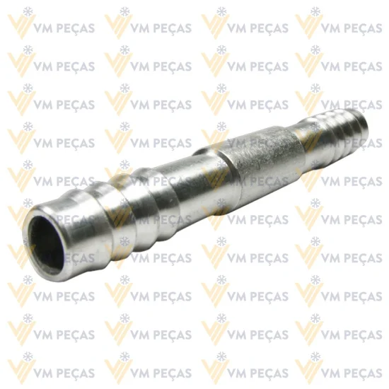 Uniao Aluminio 8mm