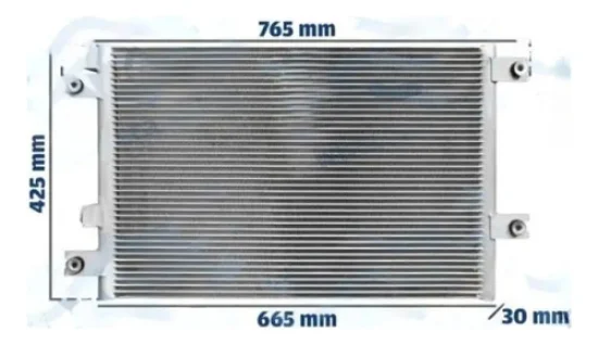 Condensador Volvo Pa Carregadeira L60G, 90F, 120H, 220F, 350F