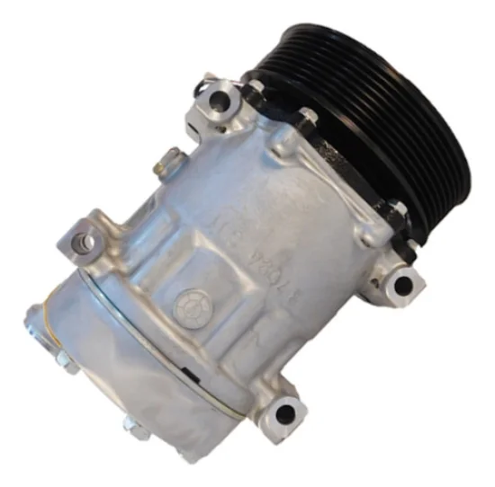Compressor Sanden SD7H15, Passante, Volvo FH, 8pk 136mm, 24v [Original Americano]