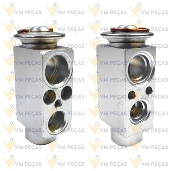Valvula de Expansao 1.5T Oring Descarga 18x15mm Sucçao 14x12mm