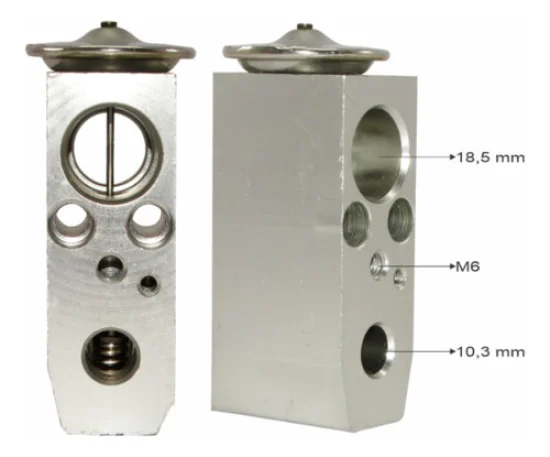 Valvula de Expansao Nissan March, Versa 2011 a 2014, Sentra 2007 a 2013