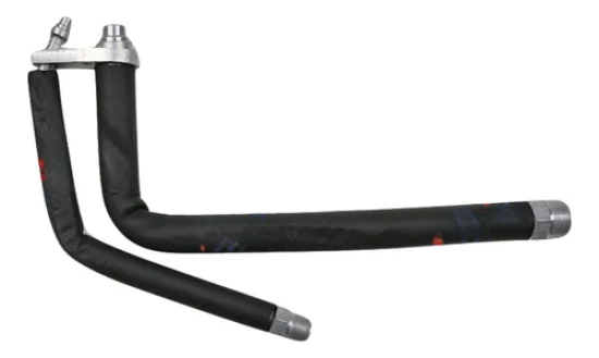Adaptador com Tubo Radial 6mm e 10mm para Valvula de Expansao VW Gol, Parati, Saveiro G2, G3, G4 1996 a 2007