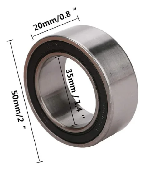 Rolamento Sanden SD7H15, SD7V16 /Seltec TM15, TM16 35x55x20