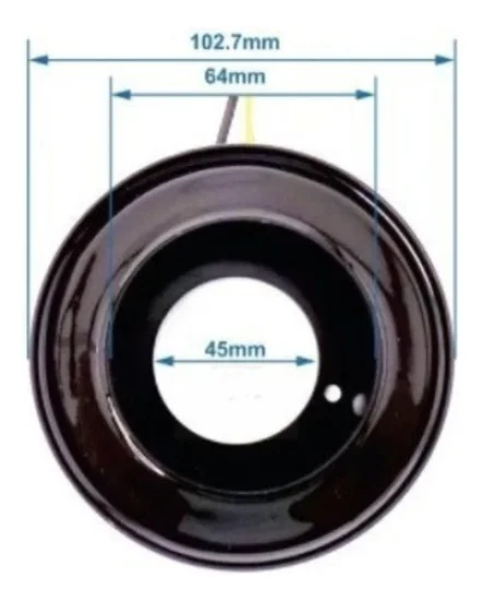 Bobina Sanden SD7H15 Volvo [Polia 180mm] 24v