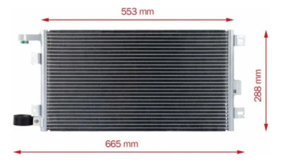 Ventilador da Caixa VW Delivery 9170, 11180, 13180 24v