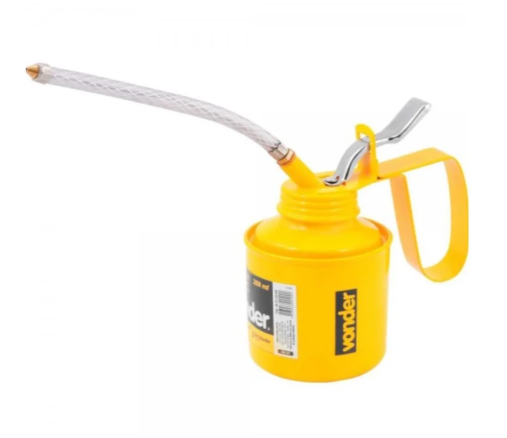 ALMOTOLIA METÁLICA 250ML - BICO FLEXIVEL (VONDER)