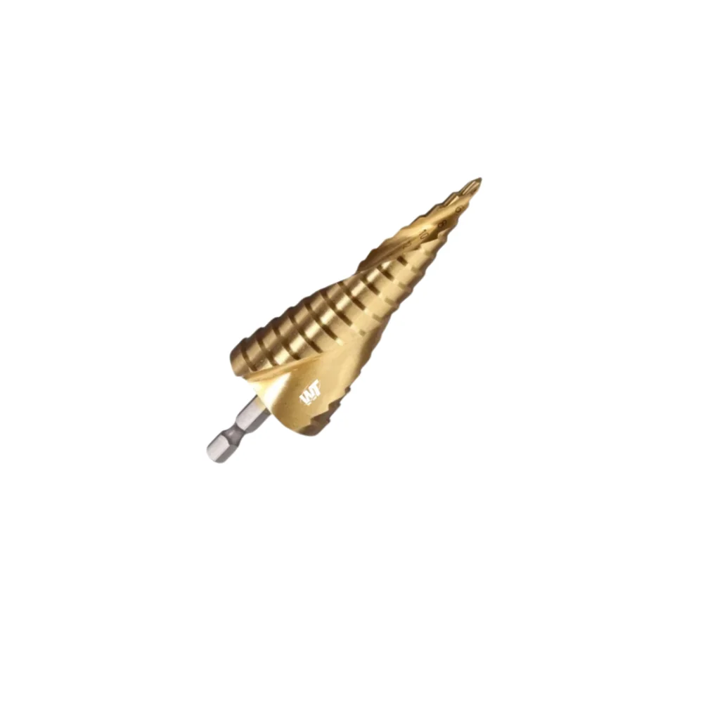 Broca escalonada em aço rápido tin 4-30x2mm Wtools