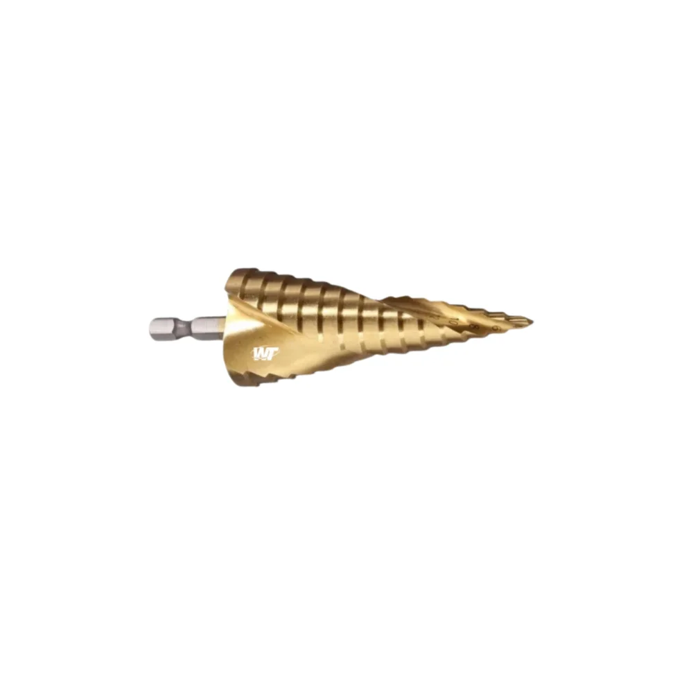 Broca escalonada em aço rápido tin 4-30x2mm Wtools