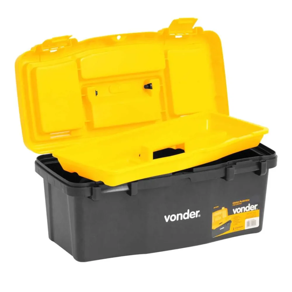 Caixa plástica para ferramentas CPV0405 Vonder