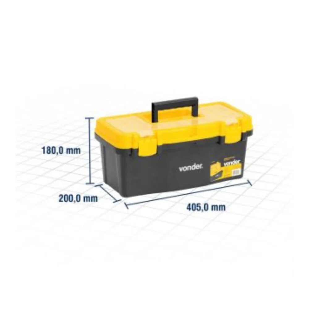 Caixa plástica para ferramentas CPV0405 Vonder