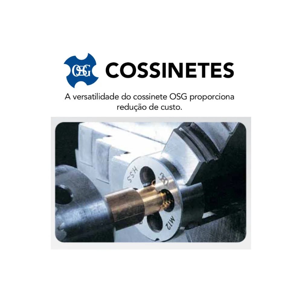 Cossinete m10x1,5 sem peeling OSG Cossinete m10x1,5 sem peeling OSG