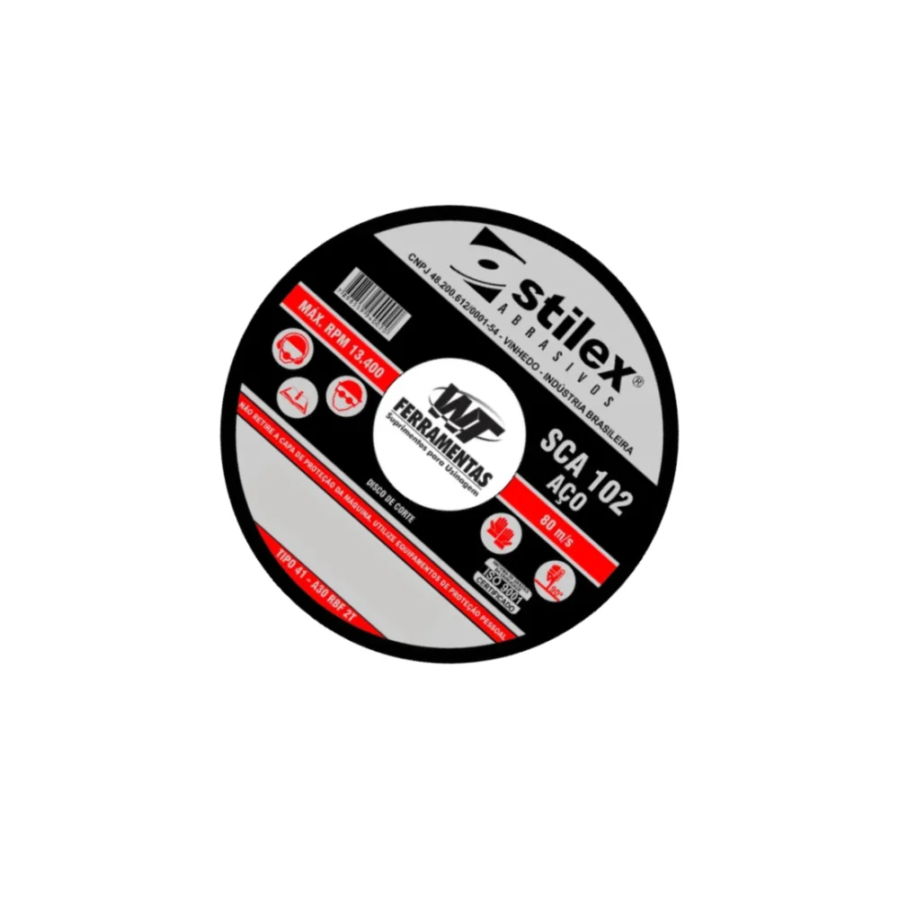 Disco de corte 9 x 1/8 x 7/8pol Stilex
