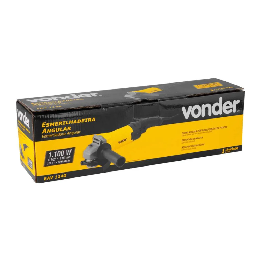 Esmerilhadeira 4.1/2 Pol. 220V EAV1140 Vonder