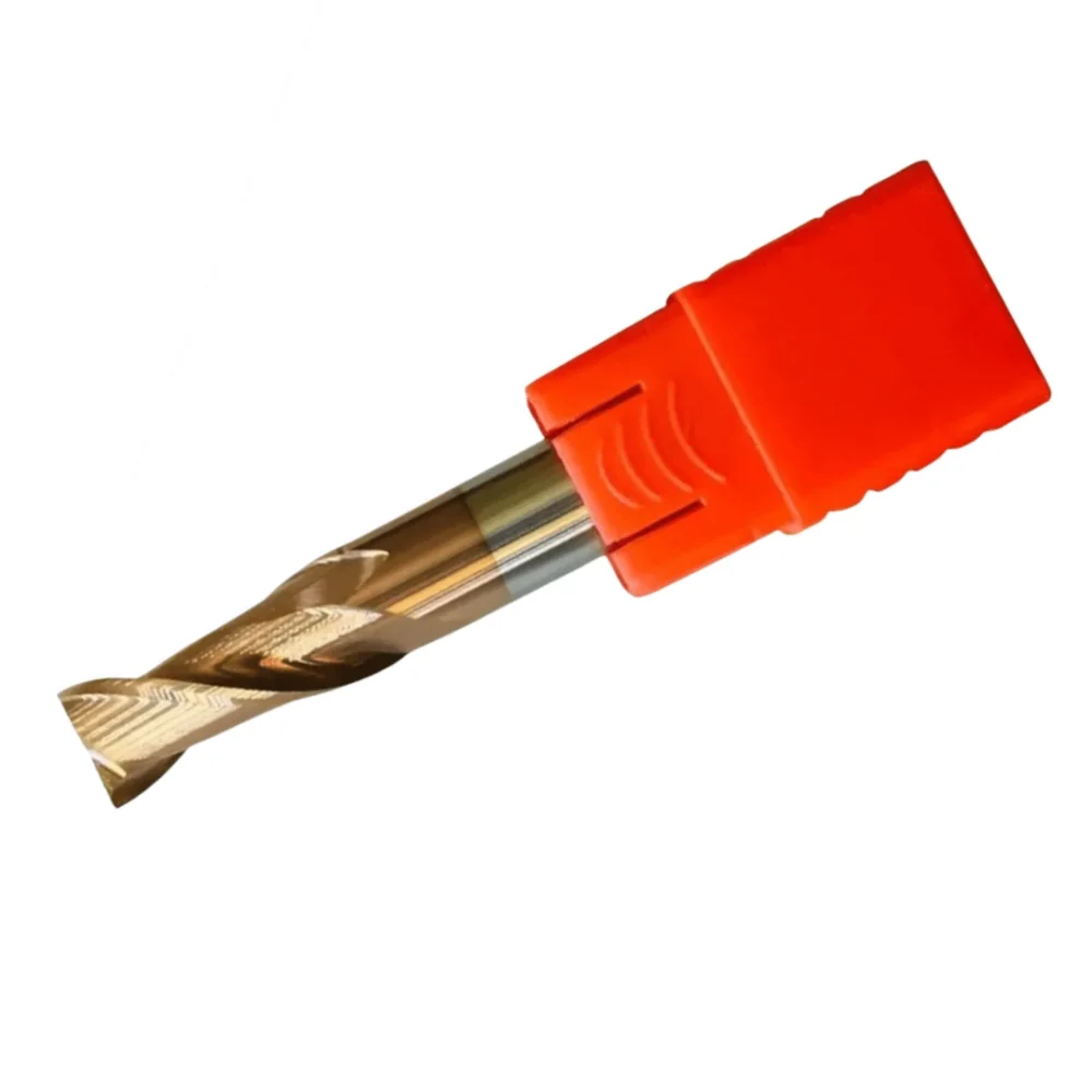 Fresa topo reto metal duro 10mm 2 cortes 55hrc Wtools Carbide