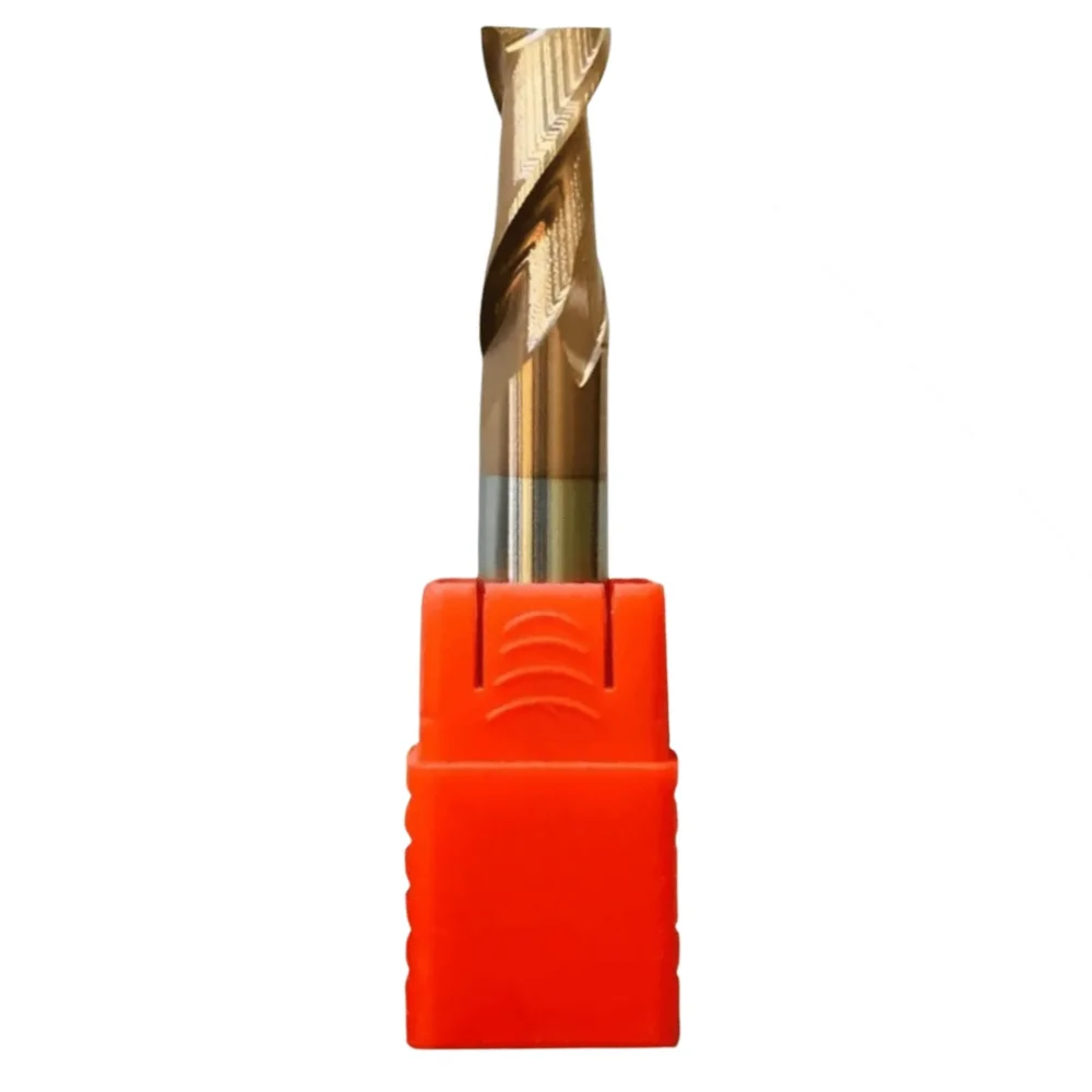 Fresa topo reto metal duro 12mm 2 cortes 55hrc Wtools Carbide