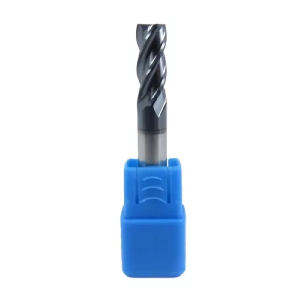 Fresa topo reto metal duro 45hrc 10mm 4 cortes Kingfer