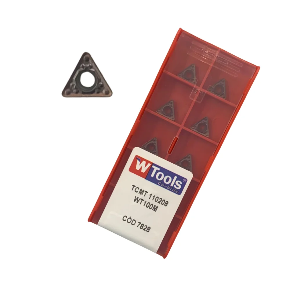 Inserto De Metal Duro TCMT110208 WT100M Wtools Carbide