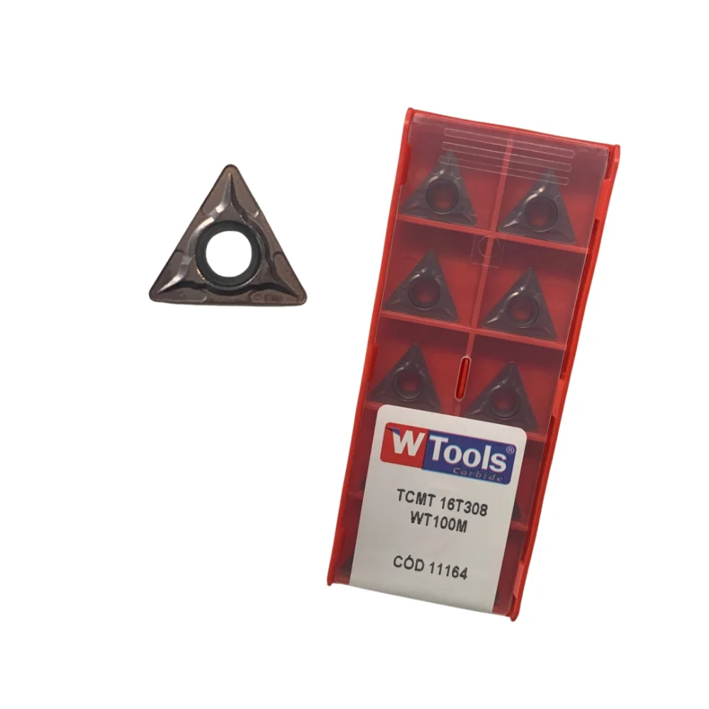 Inserto De Metal Duro TCMT16T308 WT100M Wtools Carbide