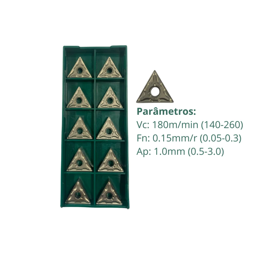 Inserto De Metal Duro TNMG 160404 MA TRX652