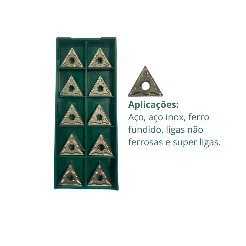 Inserto De Metal Duro TNMG 160404 MA TRX652