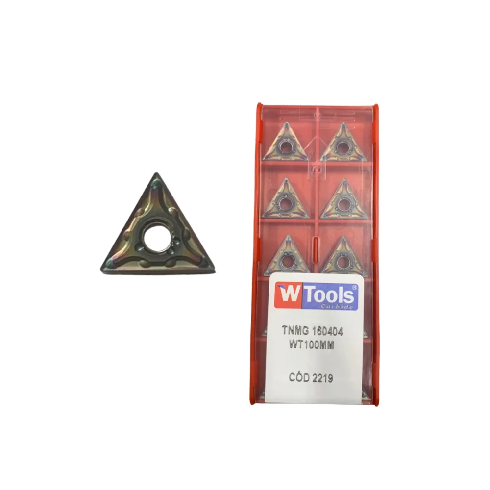 Inserto De Metal Duro TNMG 160404 WT100MM Wtools Carbide