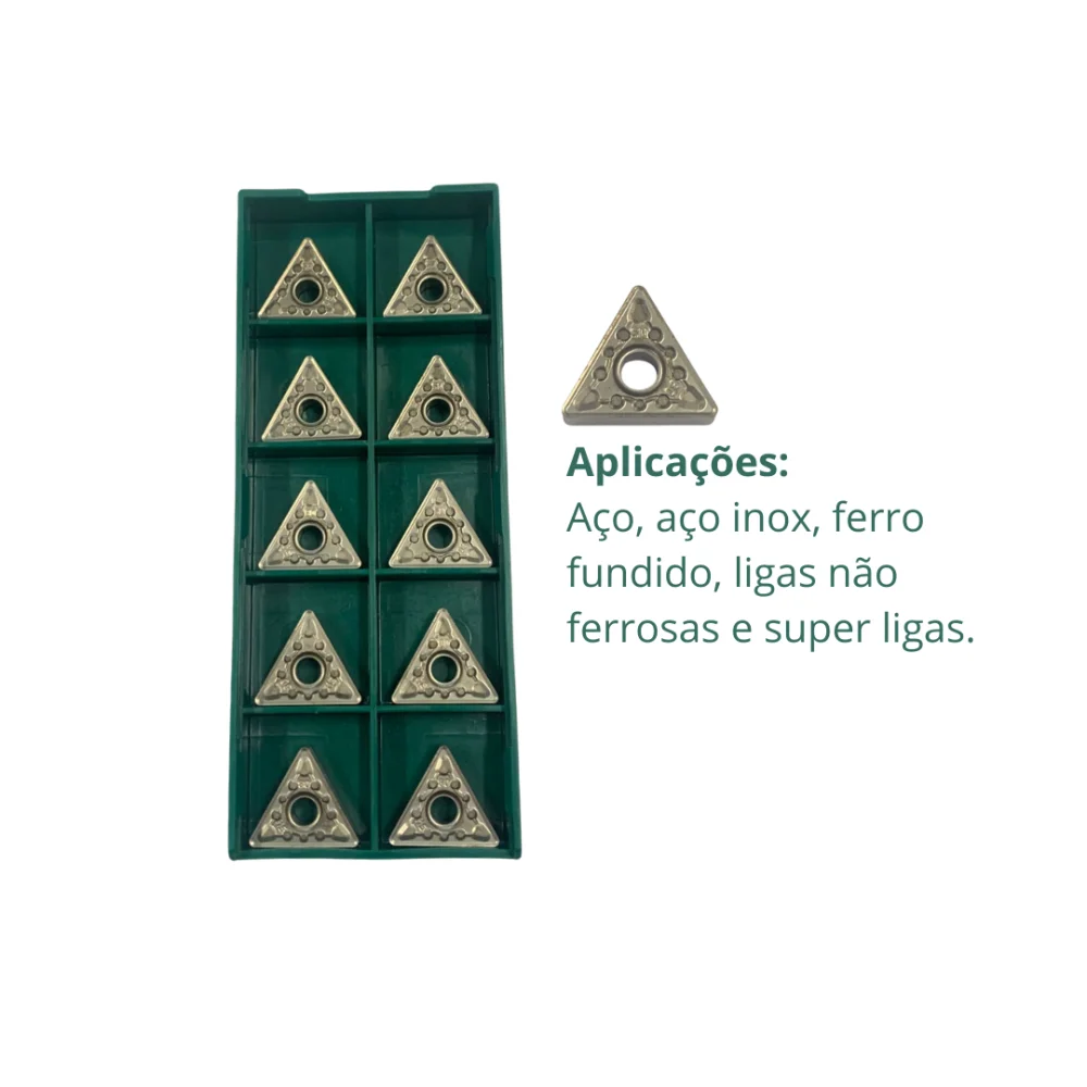 Inserto De Metal Duro TNMG 160408 KMS TRX652