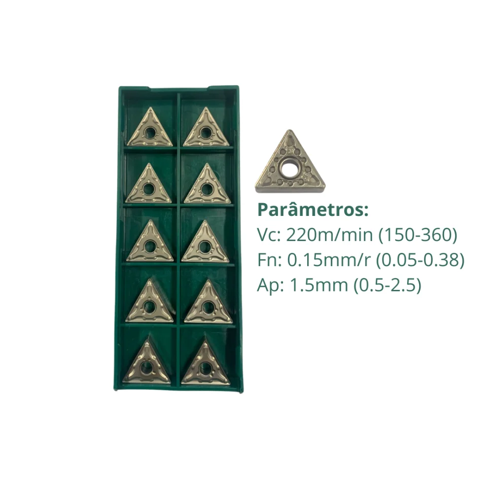 Inserto De Metal Duro TNMG 160408 KMS TRX652