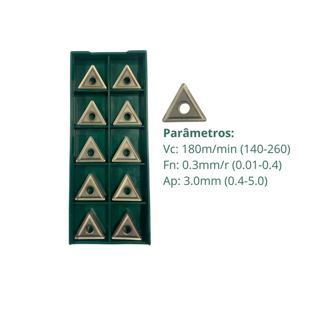 Inserto De Metal Duro TNMG 160408 MS TRX652