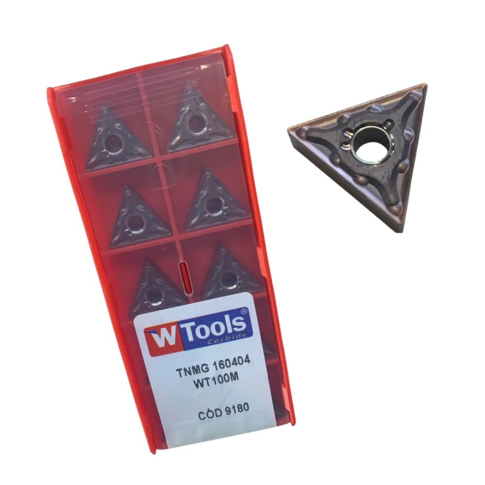 Inserto De Metal Duro TNMG160404 WT100M Wtools Carbide