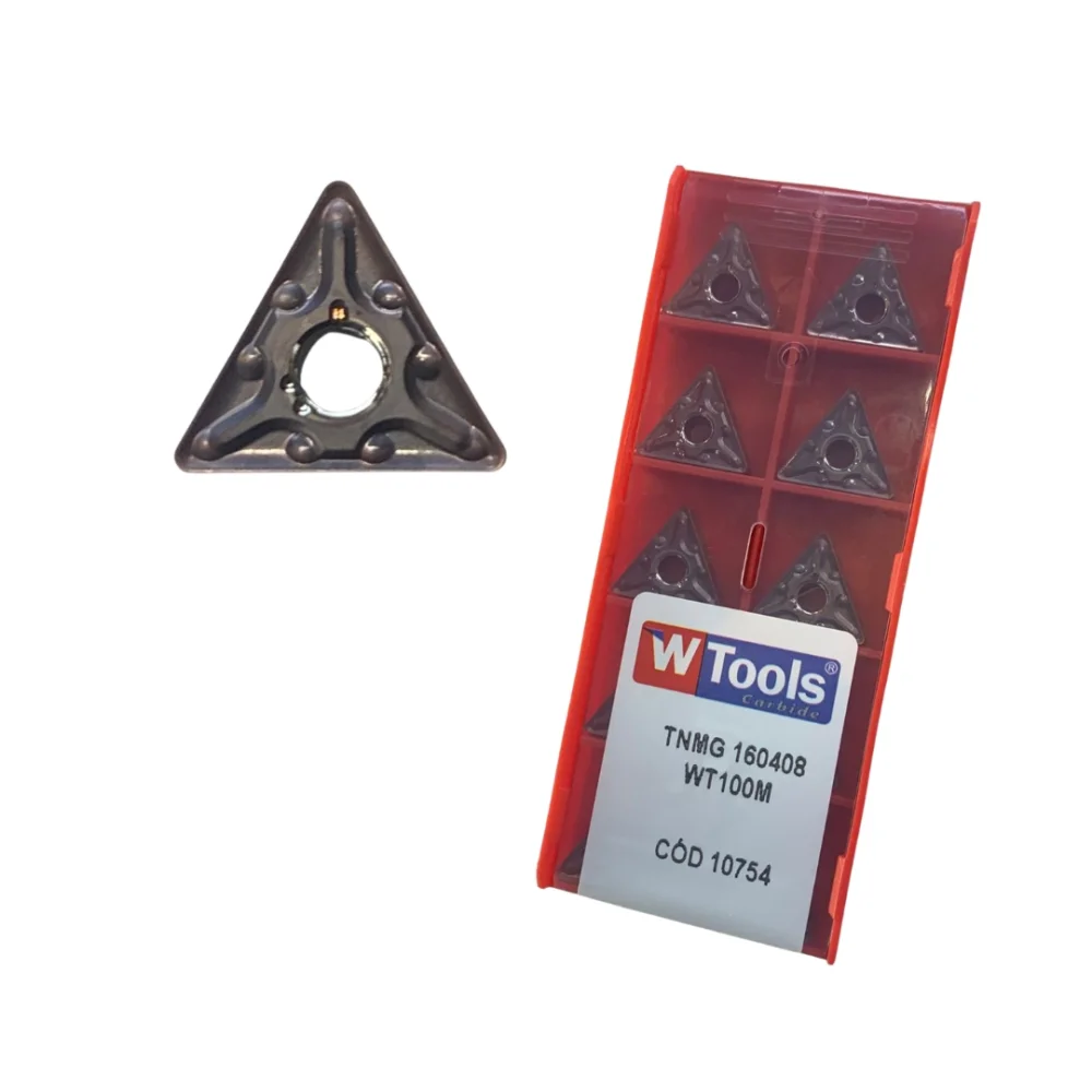 Inserto De Metal Duro TNMG160408 WT100M Wtools Carbide